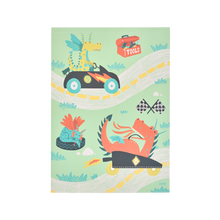 Load image into Gallery viewer, Doodle Pad Duo Sketchbooks - Dragon Racetrack