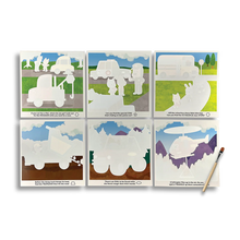 Load image into Gallery viewer, Water Amaze Water Reveal Boards - Helpful Vehicles