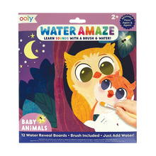 Load image into Gallery viewer, Water Amaze Water Reveal Boards - Baby Animals
