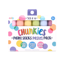 Load image into Gallery viewer, Chunkies Paint Sticks - Pastel - 6 Pack