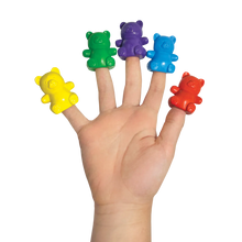 Load image into Gallery viewer, Cuddly Cubs Bear Finger Crayons