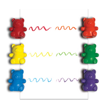 Load image into Gallery viewer, Cuddly Cubs Bear Finger Crayons