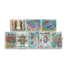 Load image into Gallery viewer, Hidden Colors Magic Paint Sheets - Magic Ocean