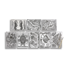 Load image into Gallery viewer, Hidden Colors Magic Paint Sheets - Magic Ocean