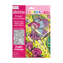Load image into Gallery viewer, Hidden Colors Magic Paint Sheets - Magic Friends
