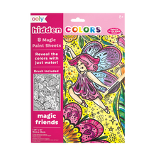 Load image into Gallery viewer, Hidden Colors Magic Paint Sheets - Magic Friends
