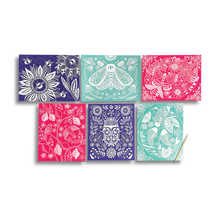 Load image into Gallery viewer, Scratch and Shine Foil Scratch Art Kit - Glorious Garden
