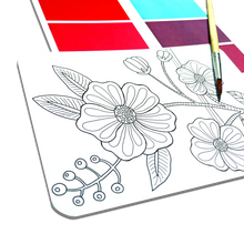 Load image into Gallery viewer, Scenic Hues DIY Watercolor Art Kit - Flowers and Gardens