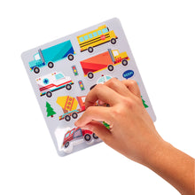 Load image into Gallery viewer, Play Again! Mini-on-the-go Activity Kit - Working Wheels
