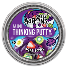 Load image into Gallery viewer, Mini Acai Bowl 2" Thinking Putty