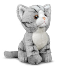 Load image into Gallery viewer, Animigos World Of Nature Grey Tabby Cat