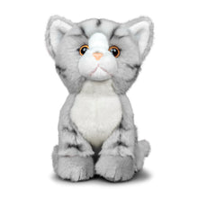 Load image into Gallery viewer, Animigos World Of Nature Grey Tabby Cat