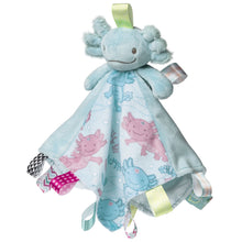 Load image into Gallery viewer, Taggies Lizzy Axolotl Character Blanket - Aqua