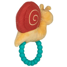Load image into Gallery viewer, Skippy Snail Teether Rattle