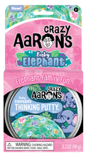 Load image into Gallery viewer, Baby Elephant 4" Thinking Putty