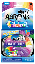 Load image into Gallery viewer, Rainbow Reveal 4" Thinking Putty