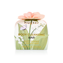 Load image into Gallery viewer, Body Cleansing Bar Gift Box - White Florals & French Pear - Peach Flower
