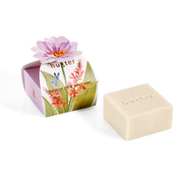 Load image into Gallery viewer, Body Cleansing Bar Gift Box - White Florals & French Pear - Mauve Flower