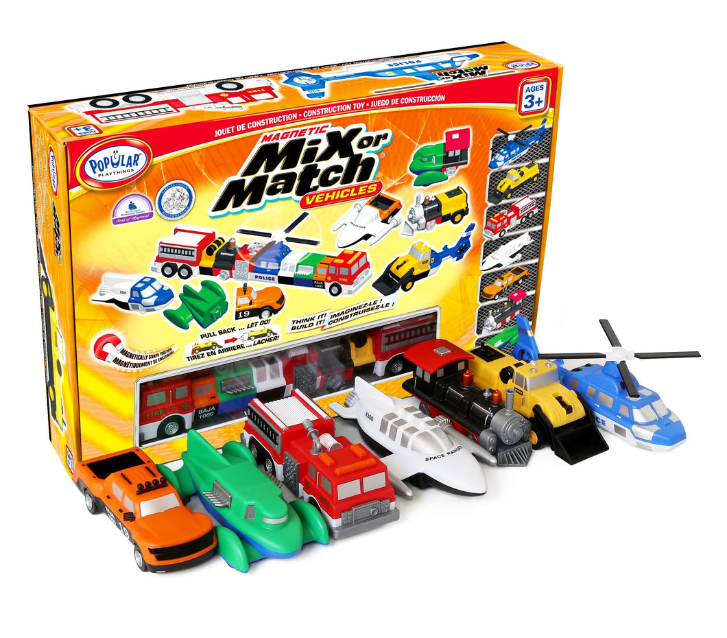 Magnetic Mix or Match Vehicles - Deluxe 2