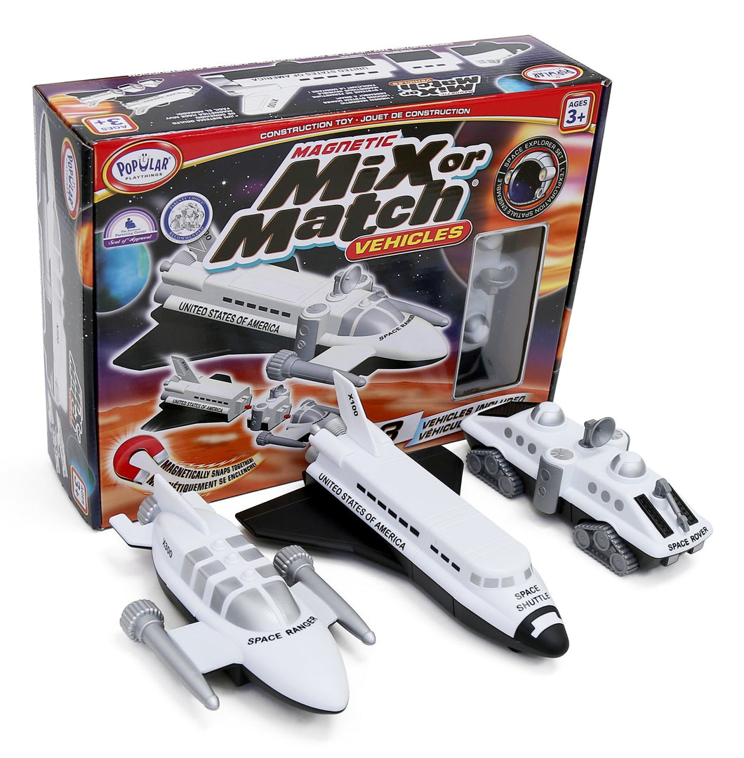 Magnetic Mix or Match Vehicles - Space