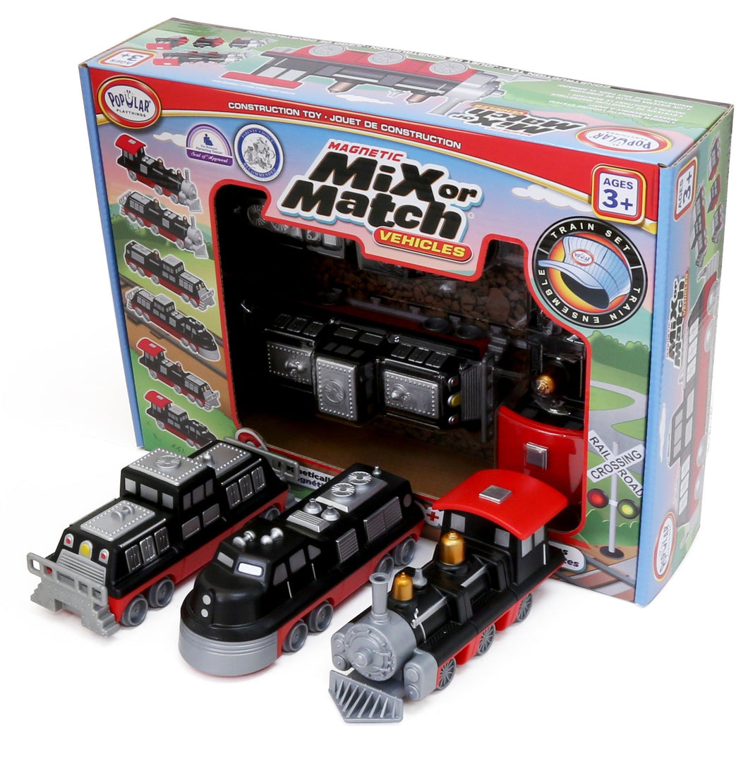 Magnetic Mix or Match Vehicles - Trains