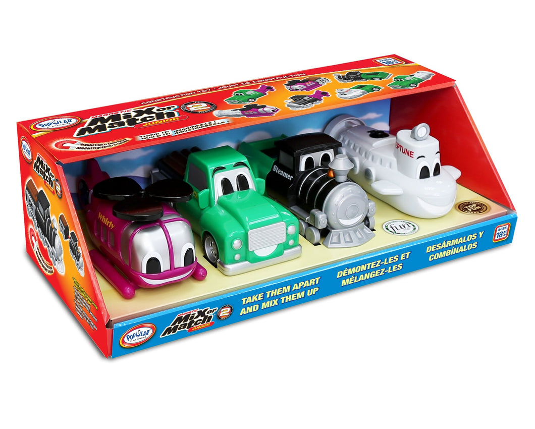 Magnetic Mix or Match Vehicles - Junior 2