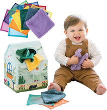 Load image into Gallery viewer, Sensory Sprouts: Peek & Pull Tissue Scarf