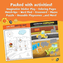 Load image into Gallery viewer, Sticker Activity Book - Build It! Construction