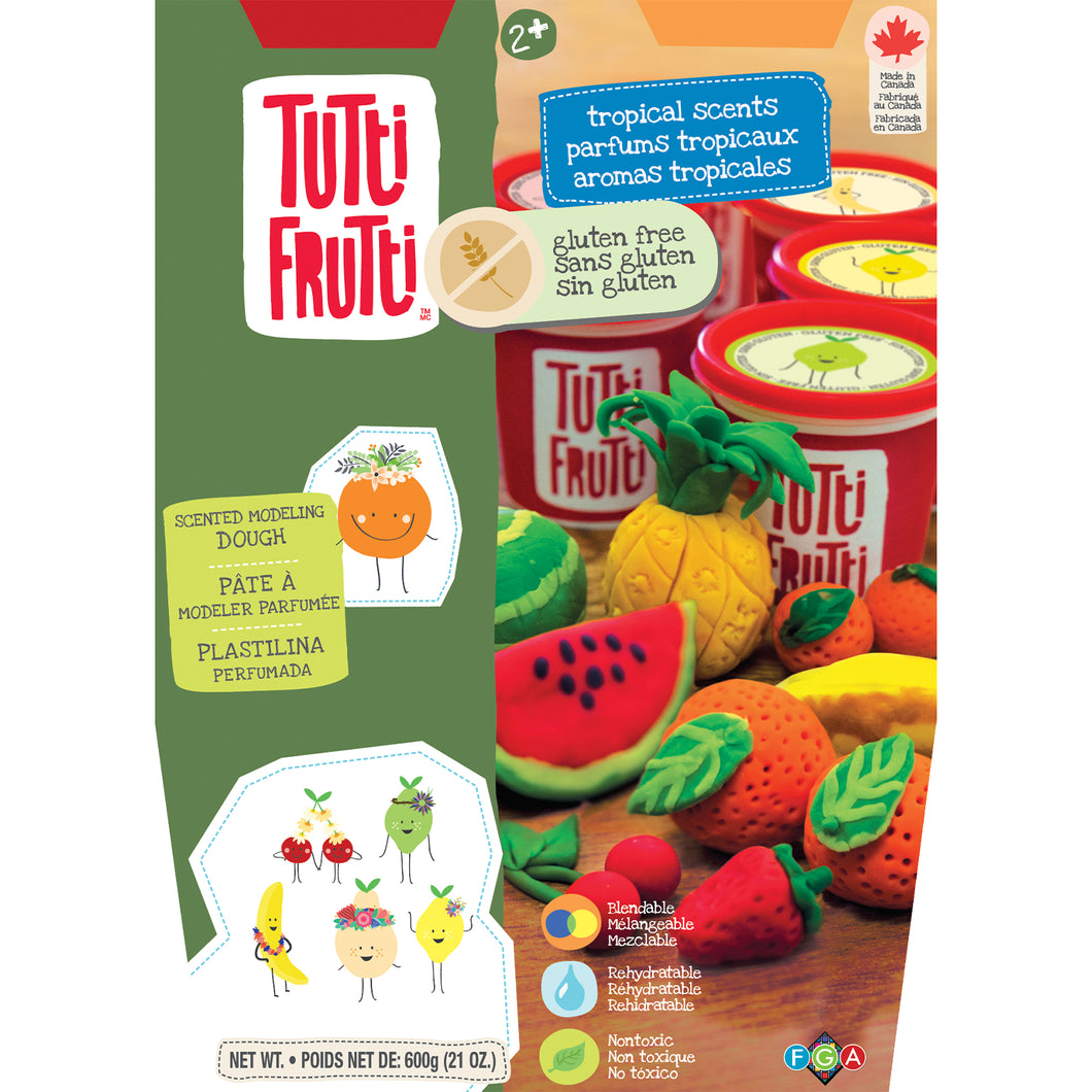 Tutti Frutti 6-Pack Tropical Fruit Scents - Gluten Free
