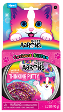 Load image into Gallery viewer, Curious Kitten Putty Pets 4" Thinking Putty