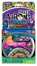 Load image into Gallery viewer, Social Butterfly 4" Thinking Putty