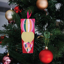 Load image into Gallery viewer, Adorned X'mas - Hanging 35ml Handcream - Stripes - Pink Pepper & Vanilla Bean
