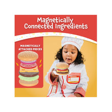 Load image into Gallery viewer, Magnetic Build & Grill Burger Set