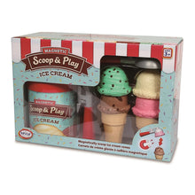 Load image into Gallery viewer, Magnetic Scoop & Play Ice Cream Set