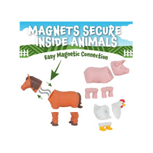 Load image into Gallery viewer, MINI Magnetic Mix or Match Animals - Farm Deluxe