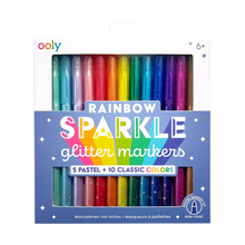 Load image into Gallery viewer, Rainbow Sparkle Glitter Markers