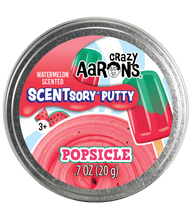 Load image into Gallery viewer, Scentsory Popsicle 2.75" Thinking Putty