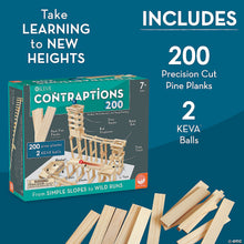 Load image into Gallery viewer, KEVA: Contraptions 200 Pine Plank Set