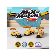 Load image into Gallery viewer, Magnetic Mix or Match Vehicle - Construction