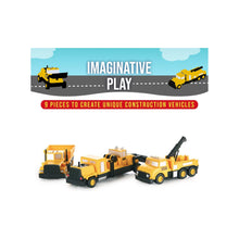 Load image into Gallery viewer, Magnetic Mix or Match Vehicle - Construction