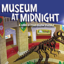 Load image into Gallery viewer, Seek & Find Glow Puzzle: Museum At Midnight