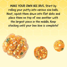 Load image into Gallery viewer, Honey Hive 4" Thinking Putty