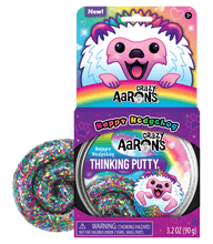 Load image into Gallery viewer, Happy Hedgehog Putty Pets 4" Thinking Putty