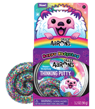 Load image into Gallery viewer, Happy Hedgehog Putty Pets 4" Thinking Putty
