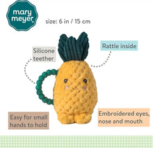 Load image into Gallery viewer, Sweet Soothie Sweet Pineapple Teether Rattle