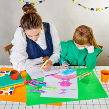 Load image into Gallery viewer, Fresh Pick: Apple Scented Neon Gel Crayons