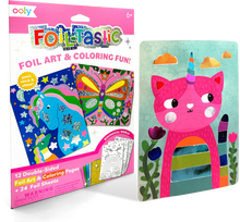 Load image into Gallery viewer, Foil-tastic: Foil Art & Coloring Fun - Whimsical World