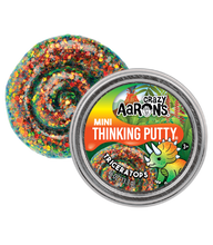 Load image into Gallery viewer, Mini Triceratops 2" Thinking Putty