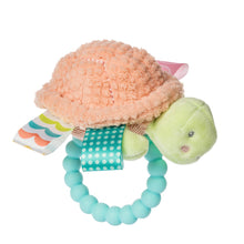 Load image into Gallery viewer, TaGgies Tippy Turtle Teether Rattle