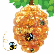 Load image into Gallery viewer, Honey Hive 4" Thinking Putty